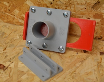 DN40 | DN50 | Blastgate | Gate valve | Air valve | for extraction system | Dust extraction | Chip extraction | 40 mm 50 mm