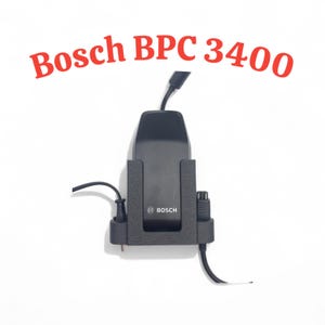 Wall mount for Bosch BPC 3400 4 A E-Bike charger holder dock storage