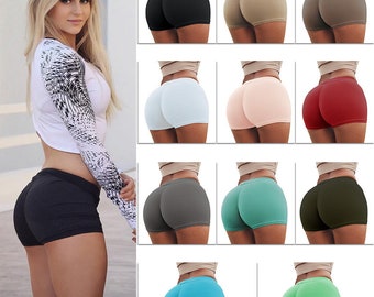 Scrunch Butt Booty Shorts - Etsy