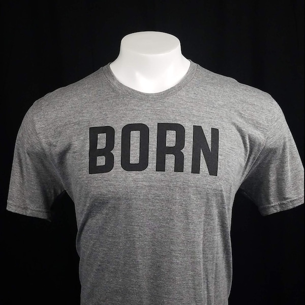 BORN AGAIN (WATER Activated) // Christian Shirt // Unisex // Born Again // Baptism Shirt
