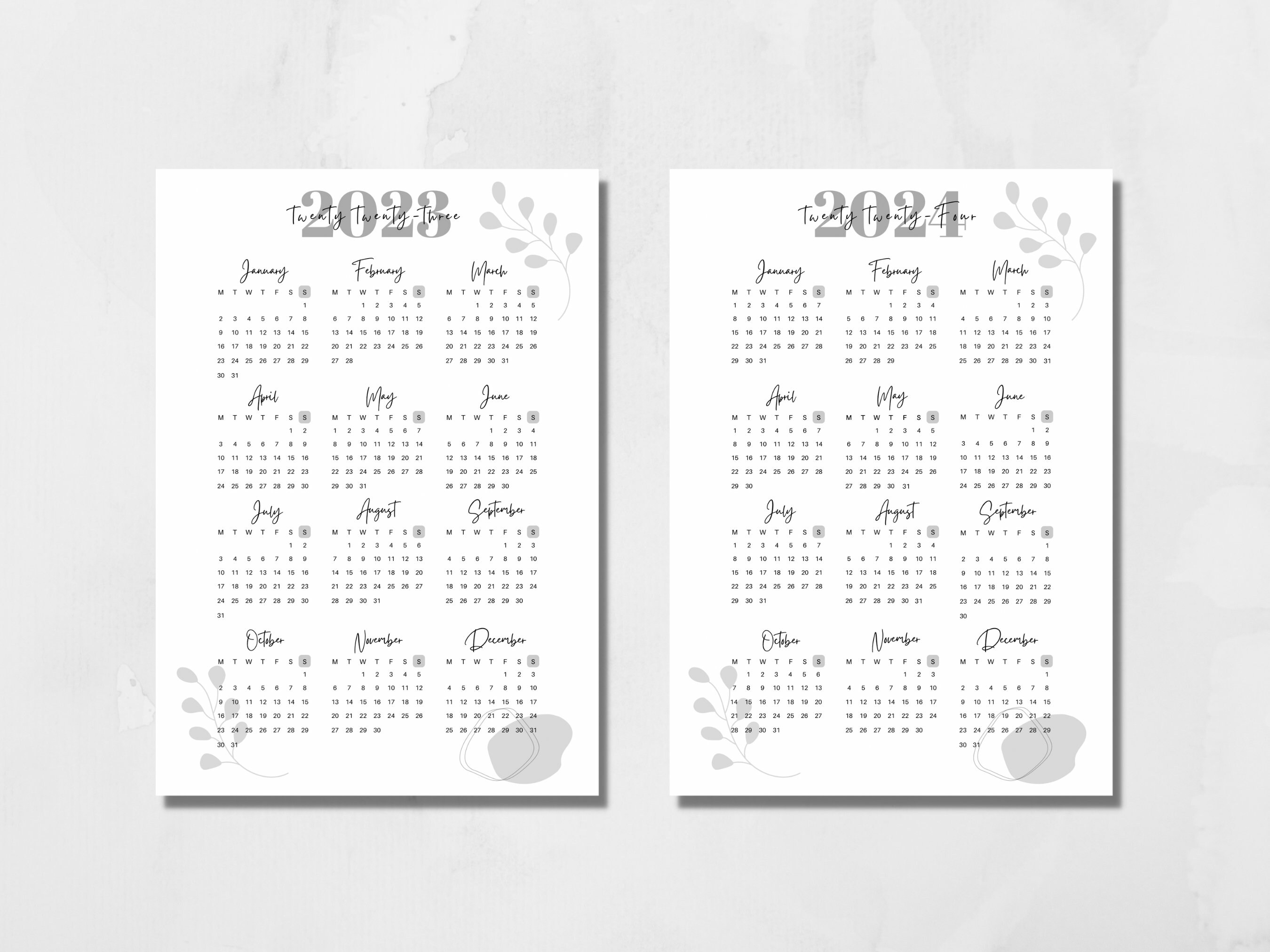 2024-printable-calendar-vertical-year-at-a-glance-printable-etsy