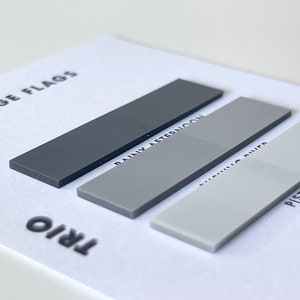 Recyclable PET Page Flags: Planner Tabs, Index Markers
