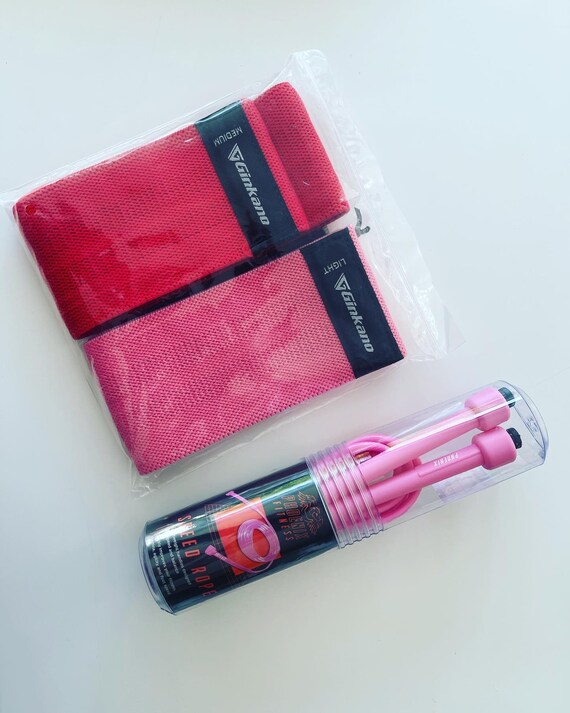 Keep Fit Box, Skipping Rope, Resistance Bands, Feel Good, Get Fit