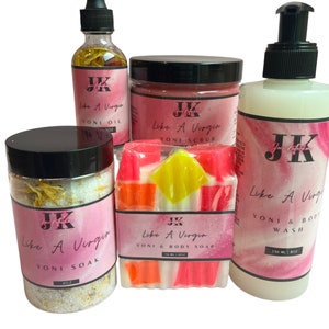 Like A Virgin Yoni Kit | Gifts for Her | Self Care Kit | Best Friend Gift | Organic Ingredients