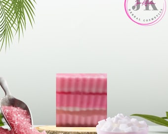 Savon Yoni au sucre rose | Nettoyant féminin au pH équilibré | Contrôle des odeurs entièrement naturel | nettoyant intime parfum doux | Cadeau pour elle