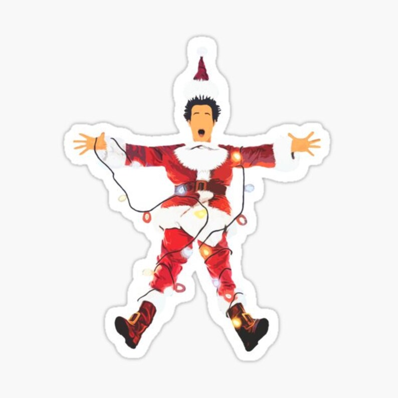 National Lampoon's Christmas Vacation Stickers Clark Etsy