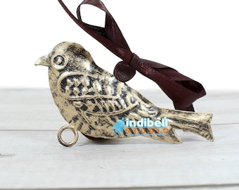 10 3D Metal Bird Cutouts Wind Chimes Garden Yard Outdoor Decor, DIY Crafting Projects Shapes