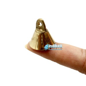 Mini Brass Bells Charms Dog Cat Pet Collar Jingle Bells Decorative Hanging Bells Charms Crafting Bells