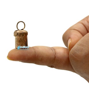 50 TINY RUSTIC COWBELLS, Garden Windchimes Bells, 0.75 Inch, Micro Mini Cow Bells