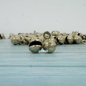 can be used for anklet jewelry as well. These bells are of vintage and antique design.