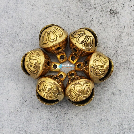  30 Pieces Craft Bells Small Brass Bells for Crafts