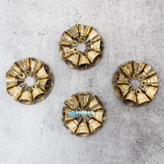 100 Campanelle Natalizie Dorate - Mini Sonagli In Metallo Per Decorazioni Fai Da Te E Festività - Foto 12