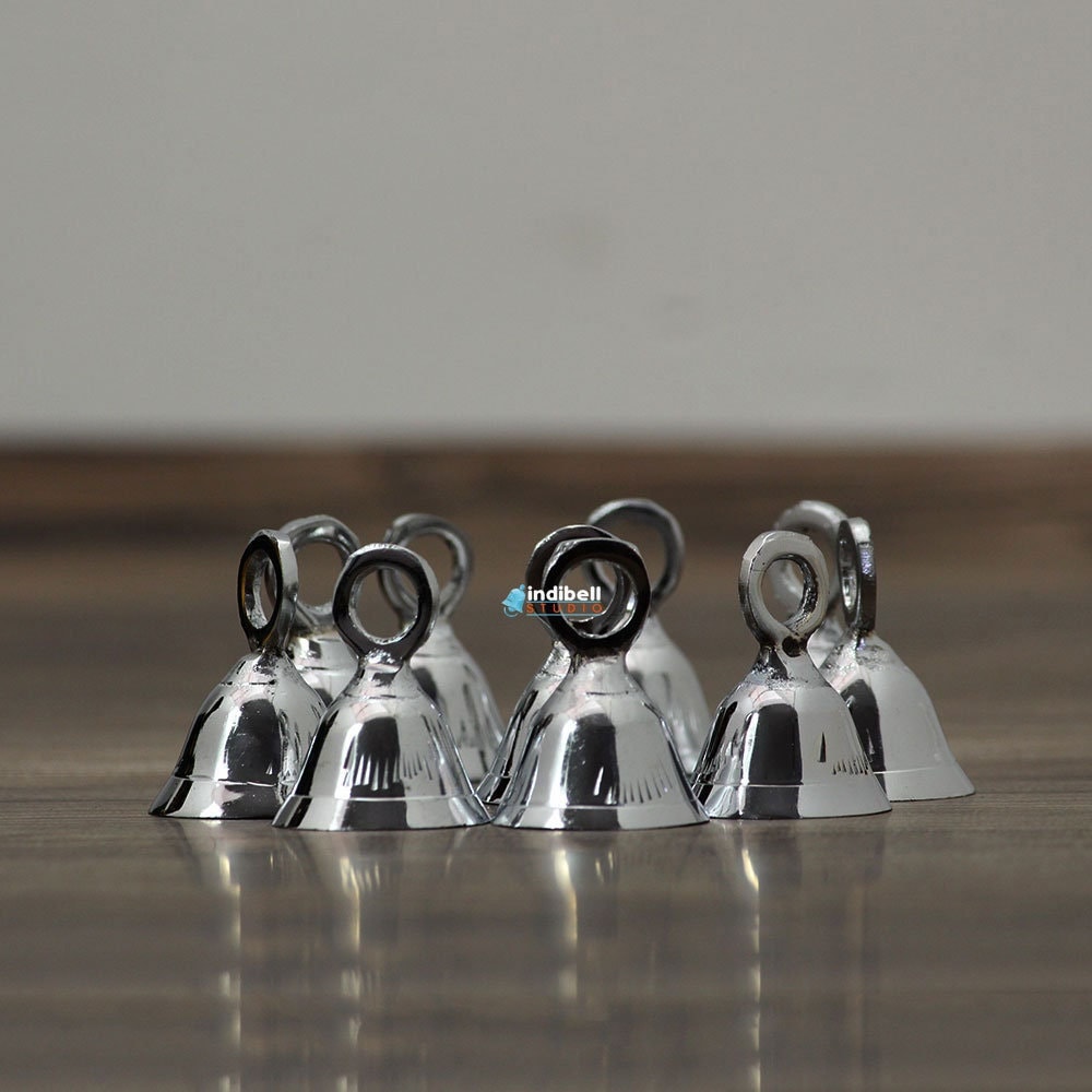 35 Campanellini In Bronzo Per Decorazioni - Per Natale, Matrimoni, Fai Da Te E Animali