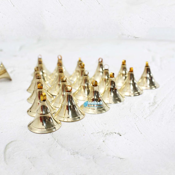 100 Campanelle Natalizie Dorate - Mini Sonagli In Metallo Per Decorazioni Fai Da Te E Festività - Foto 10