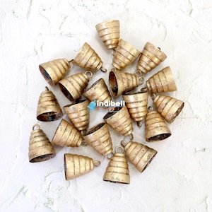 Steps Rustic Bells for Wind Chimes Garland Home Garden Outdoor Decor DIY Craft, Sweet Sound Vintage Style Holiday Season Bells