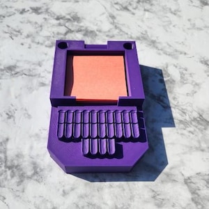 Stenograph Sticky Note and Pen Holder | Stenotype Machine | Court Reporter Gifts