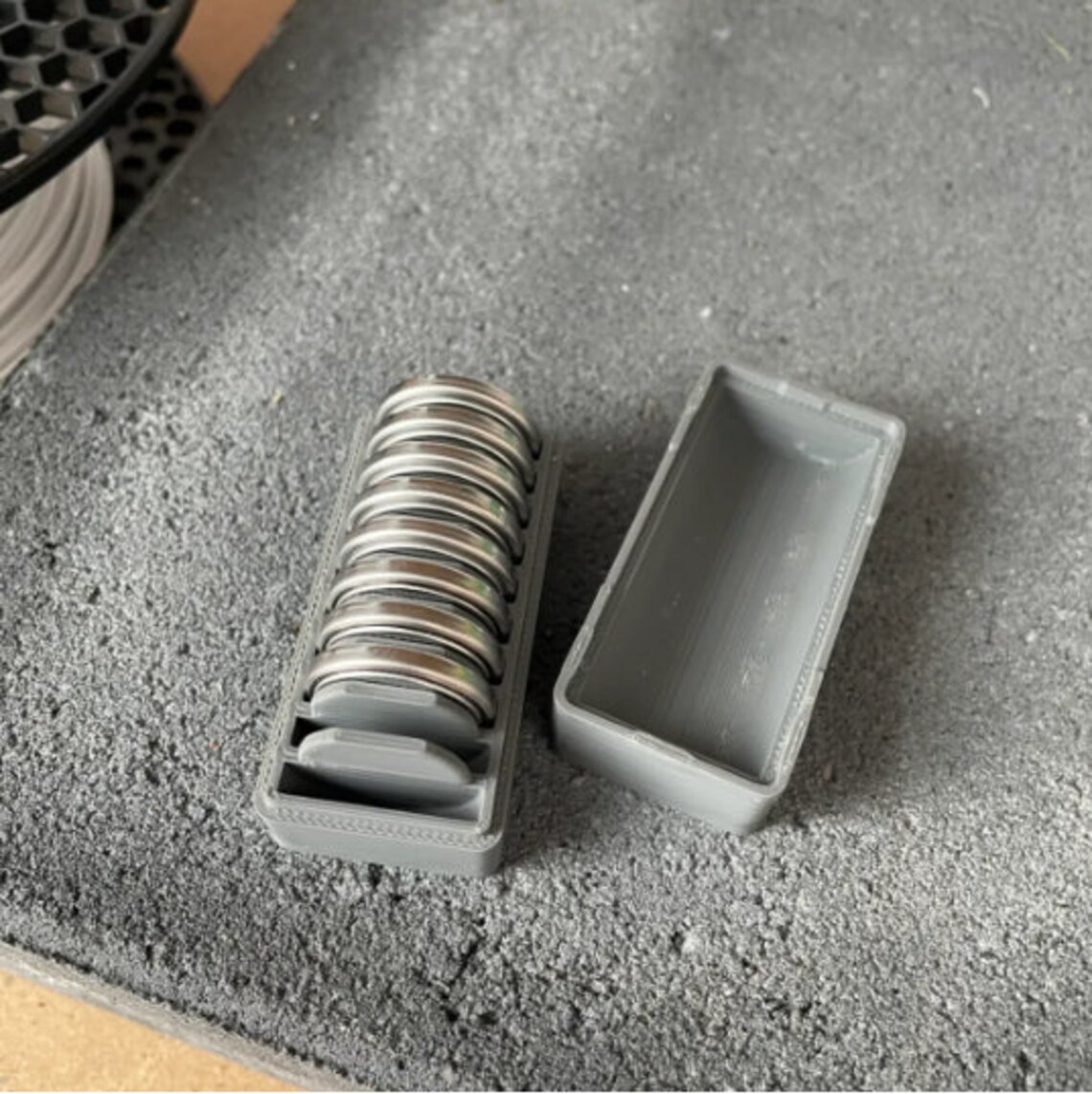 CR2032 Battery Storage Box Etsy