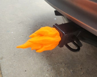 Flame Boost Trailer Hitch Cover | Fits all receivers - 1-1/4 in, 2 in, 2-1/2 in, 3 in