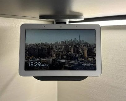Google Nest Hub Under Cabinet Swivel Mount