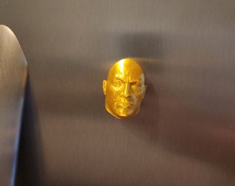 El imán del refrigerador de la roca / Imán del refrigerador de Dwayne "The Rock" Johnson