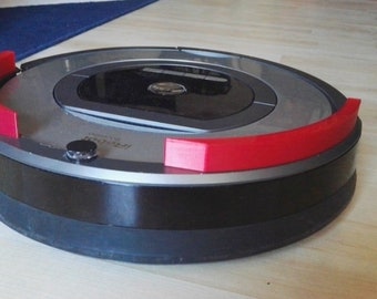 Bumper Extension for Roomba and Other Robot Vacuum Cleaners - Multiple Height