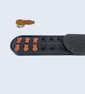 Type 312 Brown Hearing Aid Battery Case