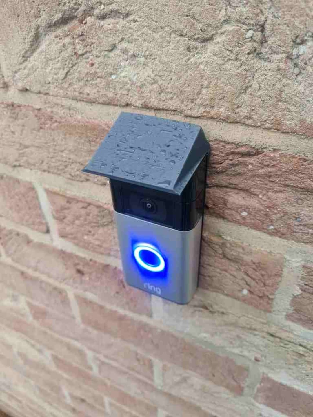 Ring Doorbell Gen 2 Rain Roof Etsy