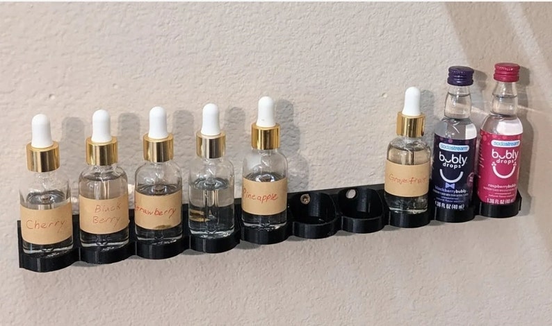 Sodastream Flavor and Dropper Bottle Wall Rack - Etsy