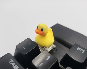 Rubber Duck Keycap | Esc-toetscap | Ambachtelijke Keycap