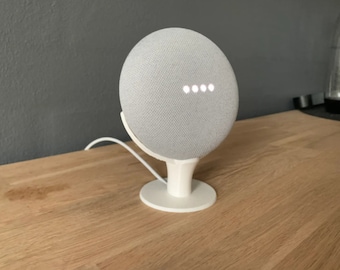 Google Nest Mini Retro Radio Stand: 3D Printed Wood Look - Etsy