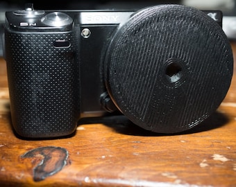 Objetivo estenopeico Sony NEX de 24 mm o 50 mm