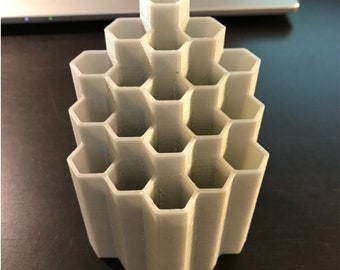Hexagon Pencil Cup