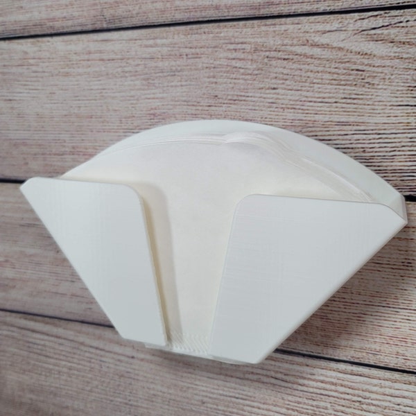 Coffee Filter Holder | Wall Mount or Stand | Any Color