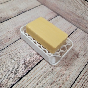 Soap Dish for Bathroom/Shower | Bar Soap Holder with Removable Tray | Soap Saver