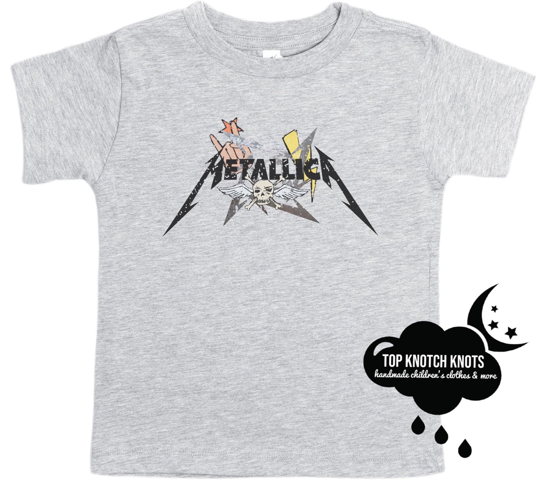 Metallica Inspired Shirt Kids Shirt 