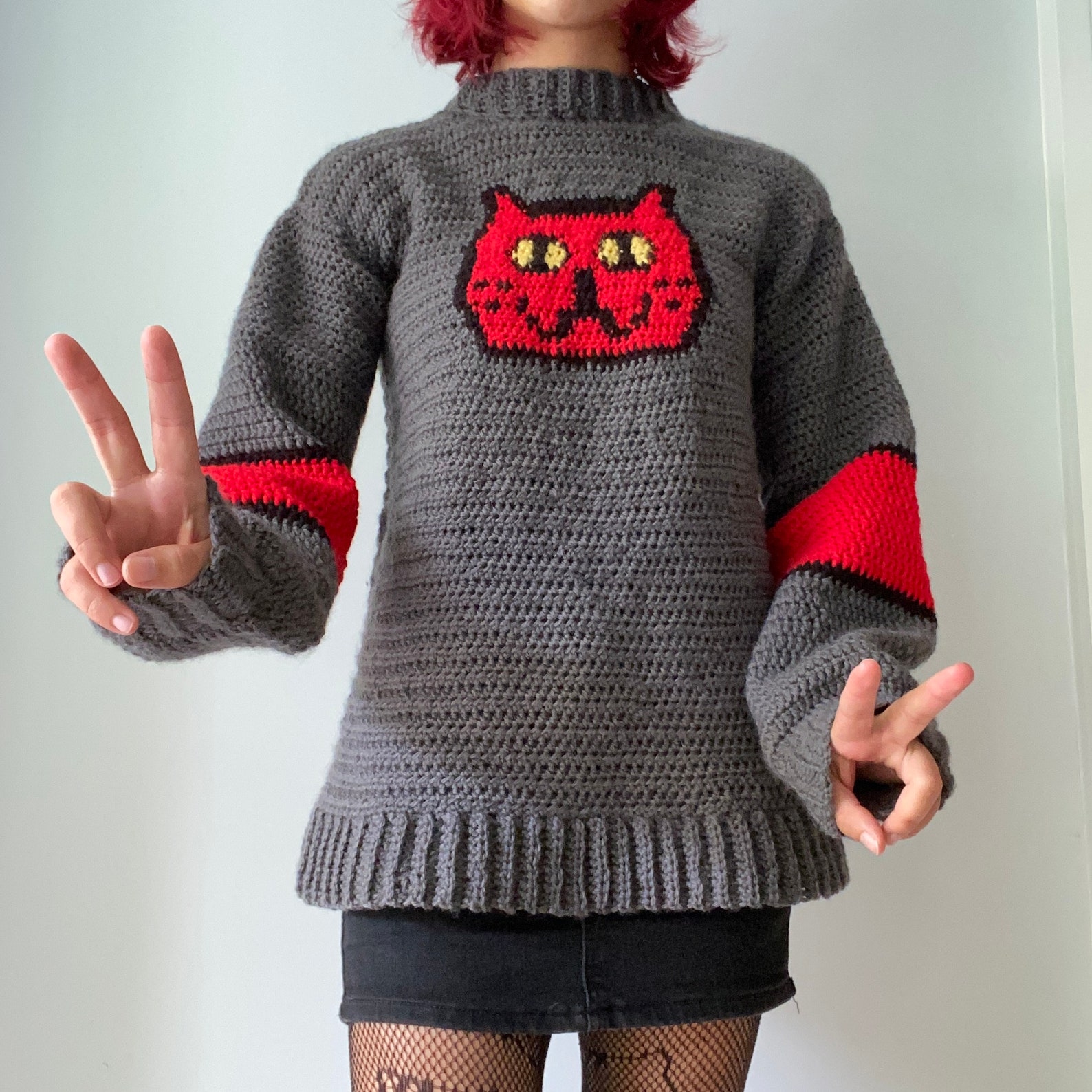Marceline's Sweater crochet PDF Pattern Only buy This Etsy
