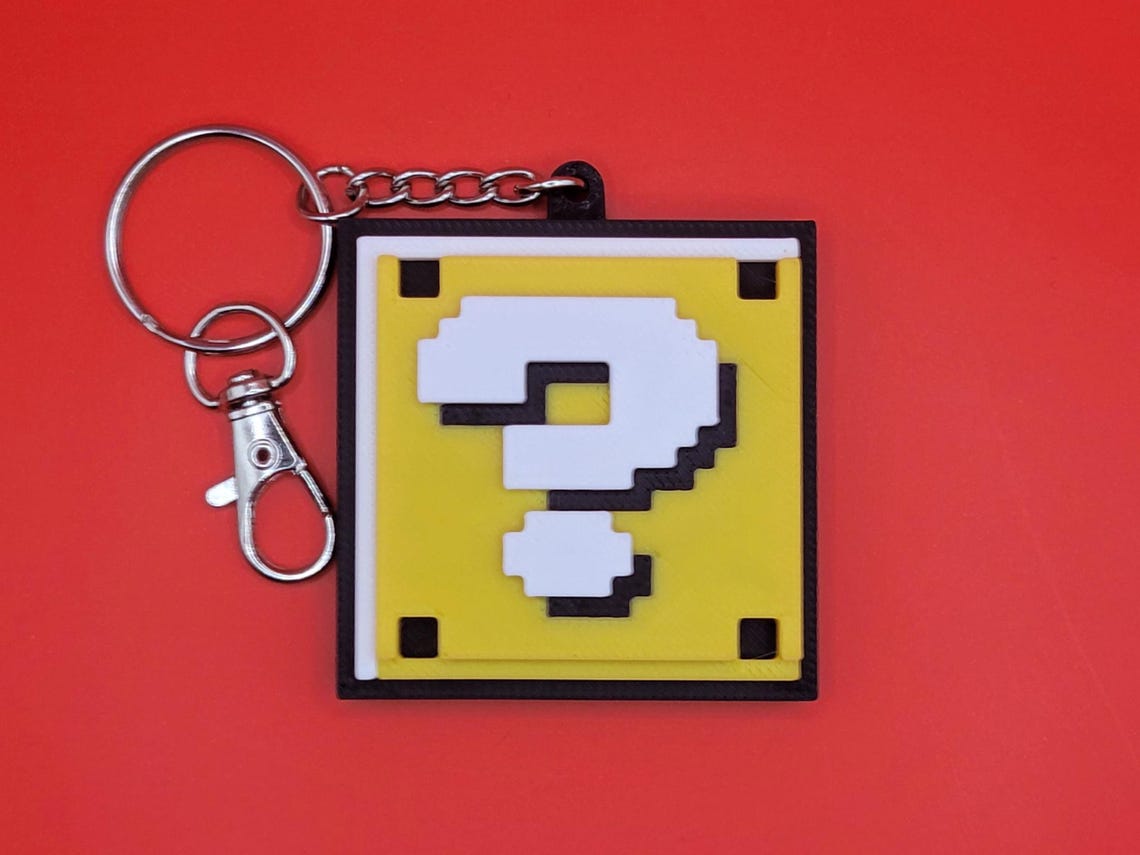 Retro Video Game Keychains - Etsy