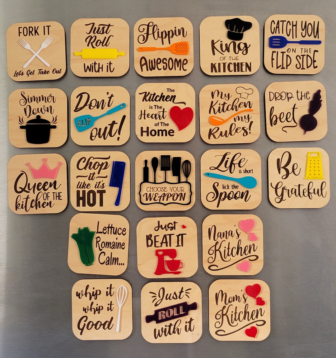 Cooking Themed Kitchen Kitchen Themed Refrigerator