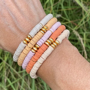 Fall is in the Air Bracelet Stack, Stackable Bracelet Set