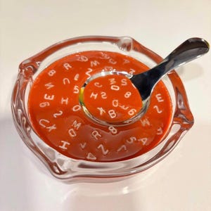 Alphabet Soup Ashtray
