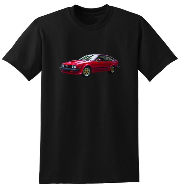 T-shirt Alfa Roméo GTV6 GrA Impression Devant Et Dos - Foto 3