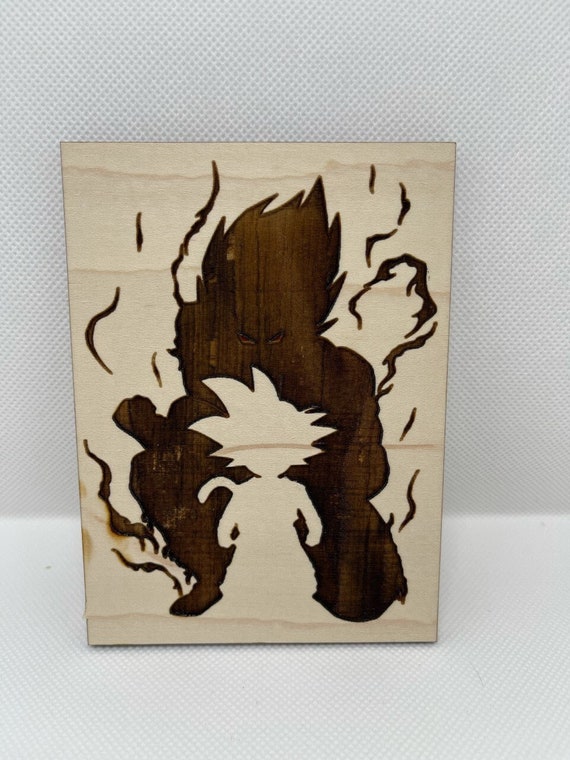 Silueta Goku Anime Arte en madera Grabado Pieza de arte de - Etsy México Silueta Goku Anime Arte en madera Grabado Pieza de arte de - Etsy México