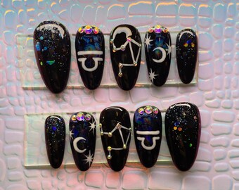 Uw | Herbruikbare professionele gel pers ons | Lijm op nagels | Druk op Spijkers | Valse nagels