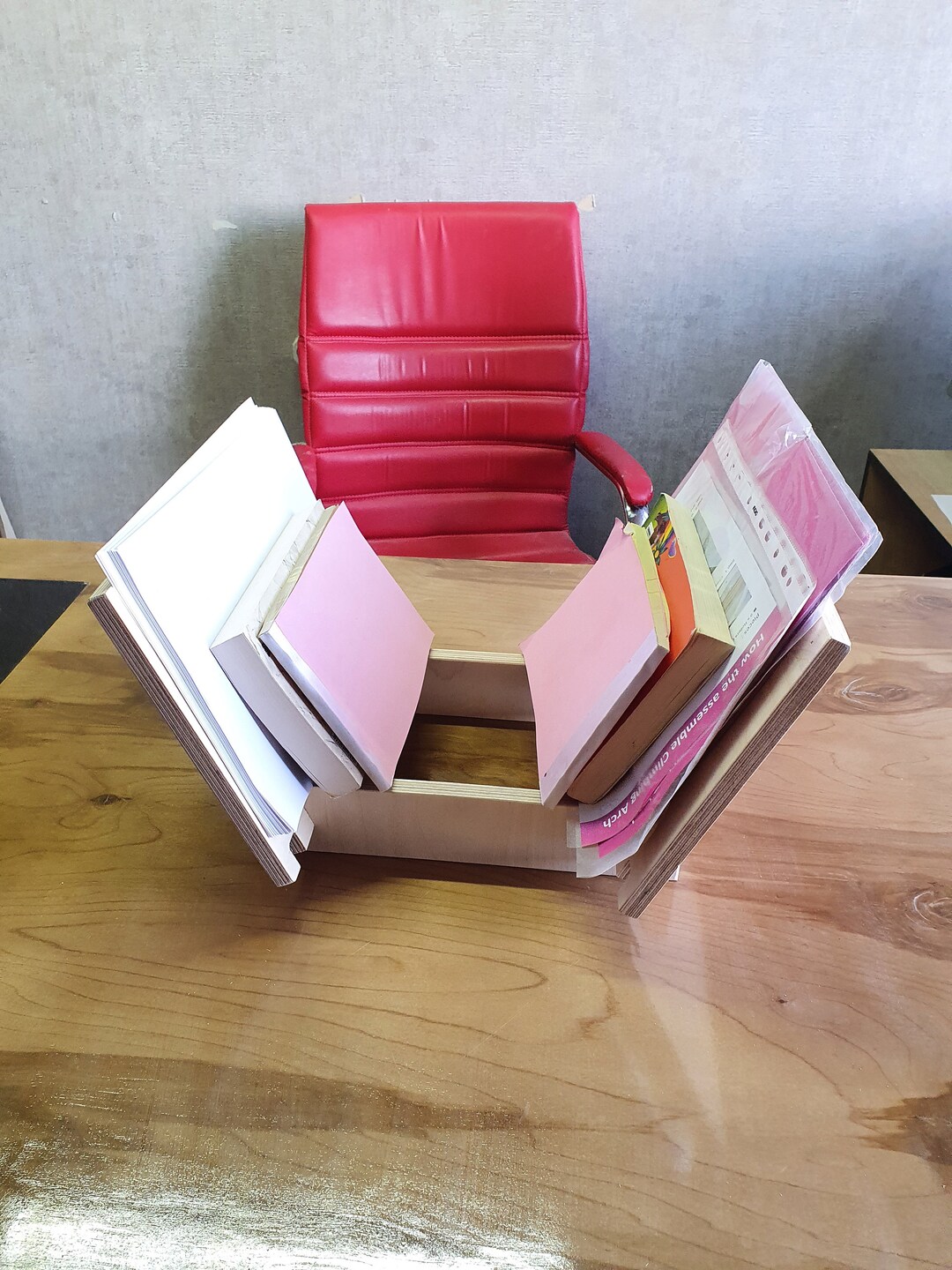 Bedside Desktop Small Bookshelf Wooden Simple Storage Simple Etsy