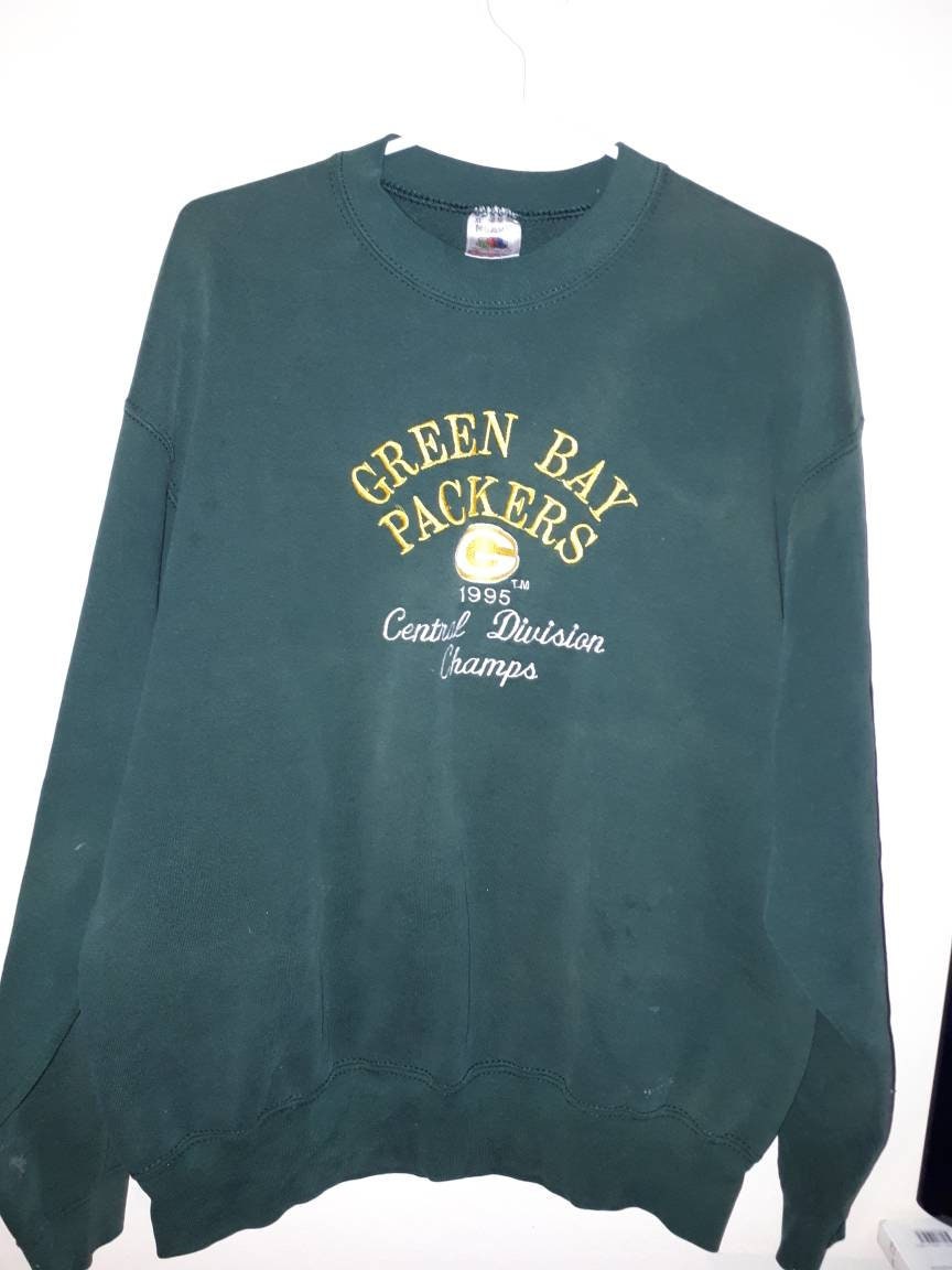 Vintage green bay packers Sweatshirt Size 28inch length 23inh | Etsy