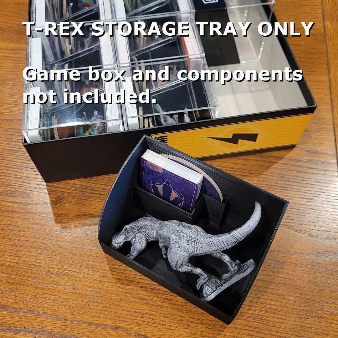 Unmatched T-rex Tray (compatible With Official Unmatched Storage Box ...