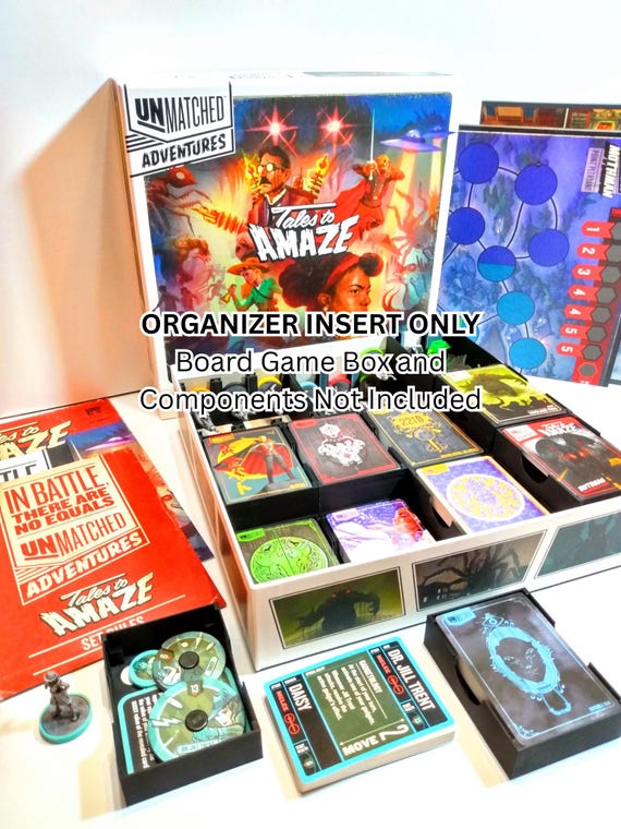 Organizer Insert for Unmatched Adventures: Tales to Amaze - Etsy