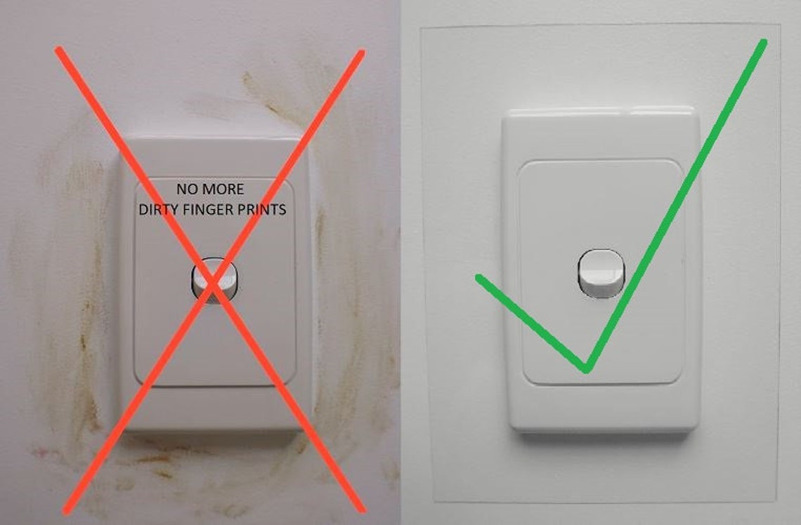 Easy Clean Light Switch Surround Australia 500 Items in Etsy