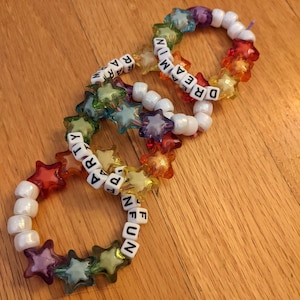 gekke regenboog kandi-armband!!