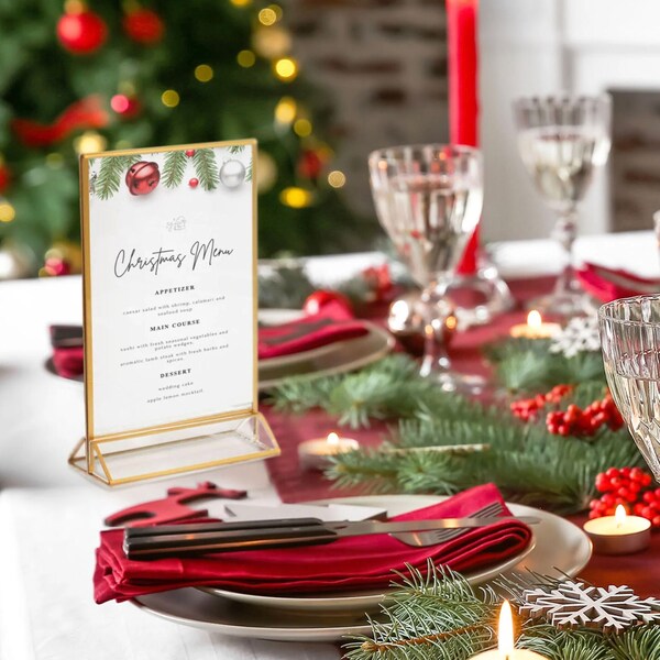 Table Sign Holders Etsy